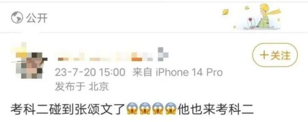 冲上热搜！张颂文“无证驾驶”
