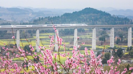 高铁如轻舟 已过万重山