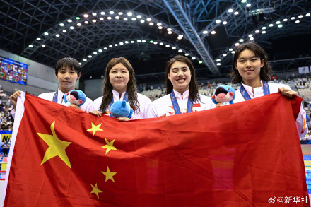 福冈世锦赛：中国游泳队首日破三项亚洲纪录