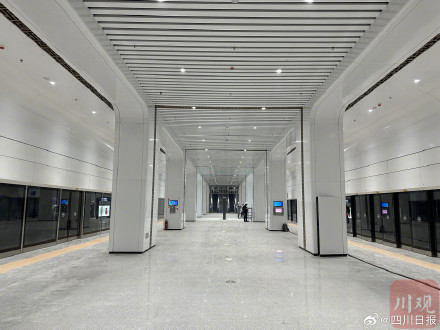 年内可以坐高铁去天府机场了 年内可以坐高铁去天府机场了