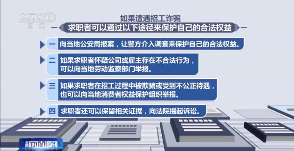 待遇好、门槛低、高薪……擦亮眼睛 谨防陷入这些招工骗局→