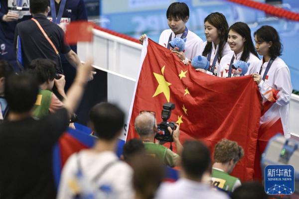 游泳世锦赛 | 女子4X100米自由泳接力:中国队获得季军 游泳世锦赛 | 女子4X100米自由泳接力:中国队获得季军