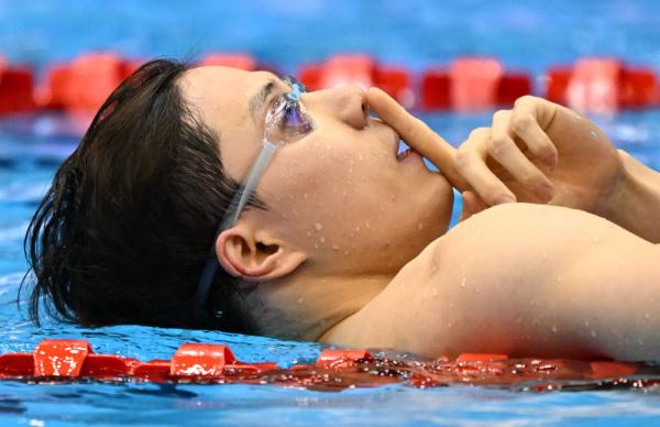 覃海洋世锦赛加冕百米“蛙王” 中国男子蛙泳崛起
