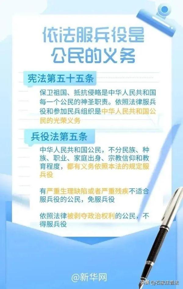 青年拒服兵役受5项处罚，后果很严重！