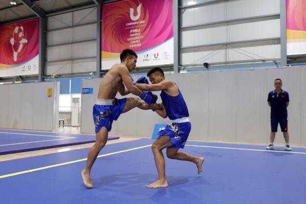 成都大运会选手训练备赛忙