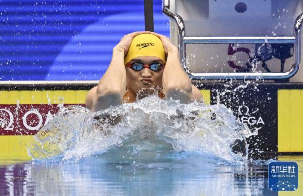 游泳世锦赛｜徐嘉余获得男子100米仰泳第四名
