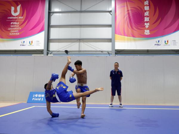 成都大运会选手训练备赛忙