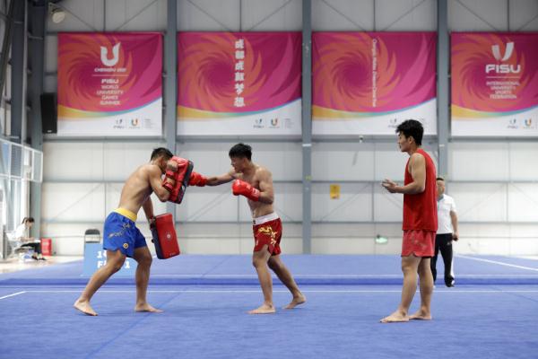 成都大运会选手训练备赛忙