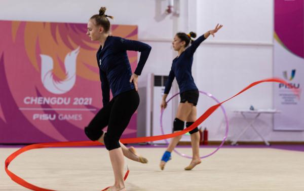 成都大运会选手训练备赛忙