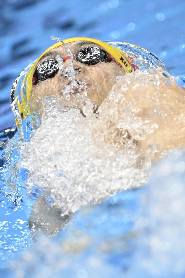 福冈世锦赛：李冰洁摘铜 覃海洋破亚洲纪录