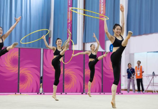 成都大运会选手训练备赛忙