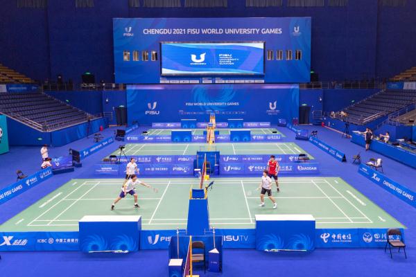 成都大运会选手训练备赛忙