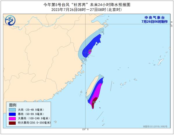 橙色预警！“杜苏芮”逼近24小时警戒线！厦门或处于“危险半圆”！