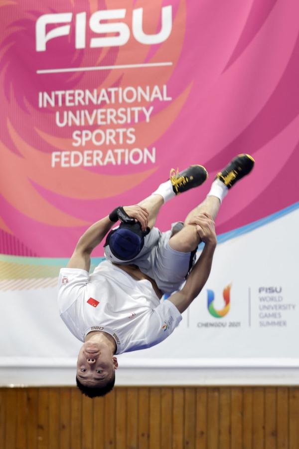 成都大运会选手训练备赛忙