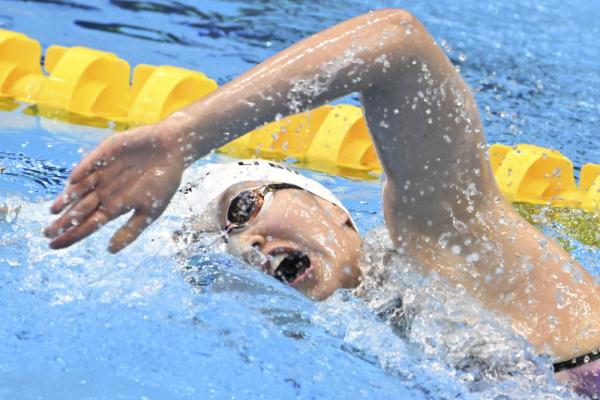 福冈世锦赛：李冰洁摘铜 覃海洋破亚洲纪录