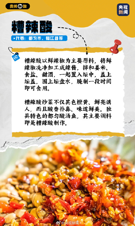 贵州在吃酸这件事上玩出了花 贵州在吃酸这件事上玩出了花