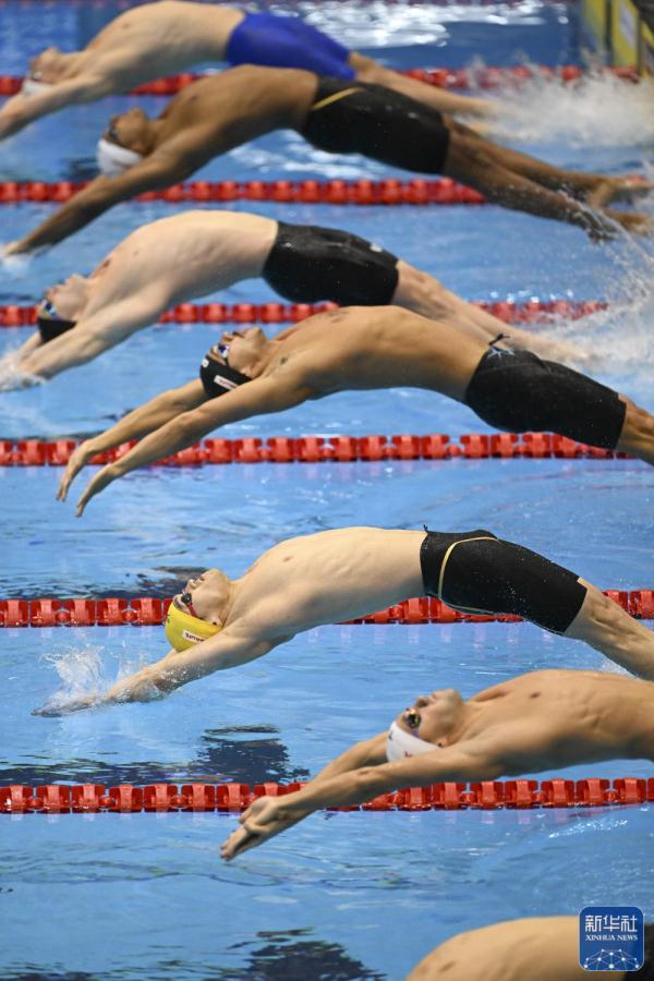 游泳世锦赛｜徐嘉余获得男子100米仰泳第四名