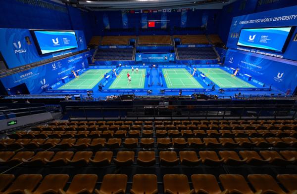 成都大运会选手训练备赛忙