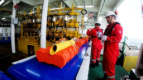 助力海洋油气勘探 我国自主研发的海底地震勘探采集装备投用