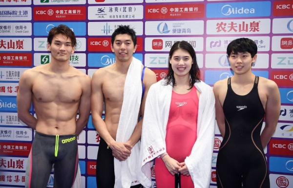 这就是中国自信！中国游泳“黄金一代”首次摘取世锦赛男女混合泳接力冠军