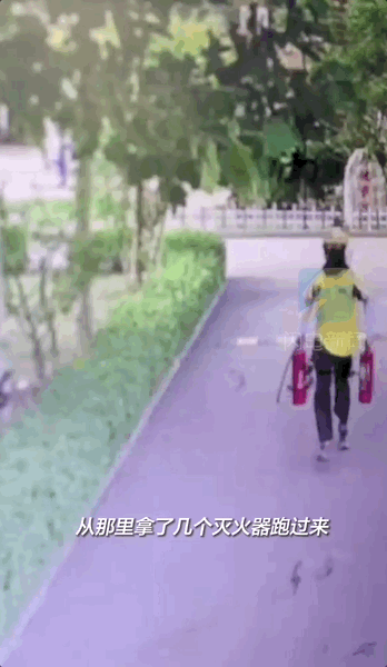 别催单你的外卖小哥可能正在灭火