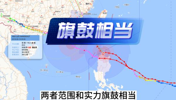 深圳全市台风预警信号生效中！“杜苏芮”和“山竹”谁更强？