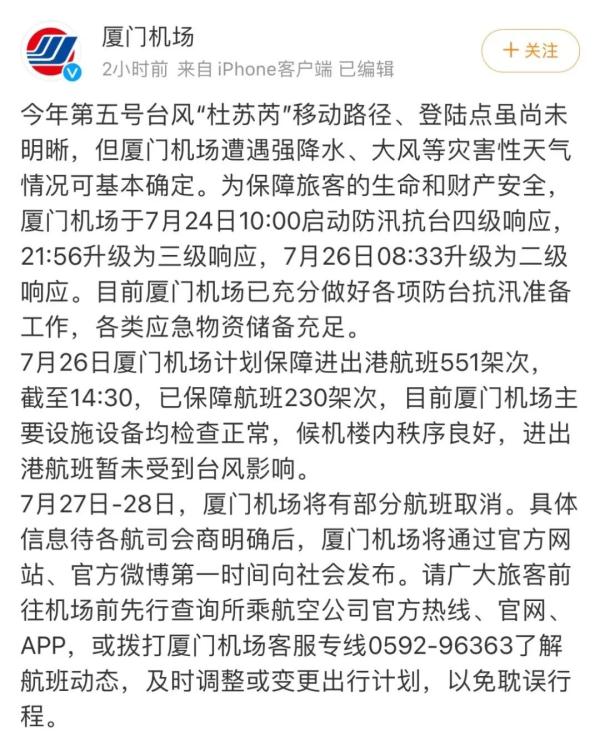 警惕！“杜苏芮”距厦门仅……或是6年来登陆福建最强台风！