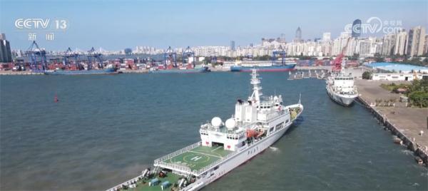 大型巡航救助船“海巡03”轮圆满完成西沙水域巡航值守任务 大型巡航救助船“海巡03”轮圆满完成西沙水域巡航值守任务