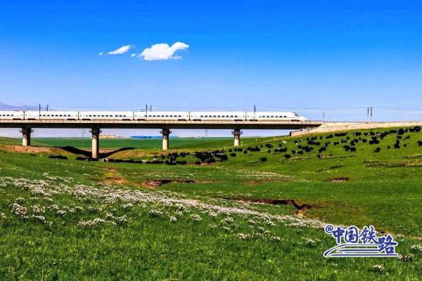 绝美!动车组驶过全世界海拔最高的高铁站 绝美!动车组驶过全世界海拔最高的高铁站