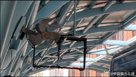 超强台风莫兰蒂来袭时的厦门