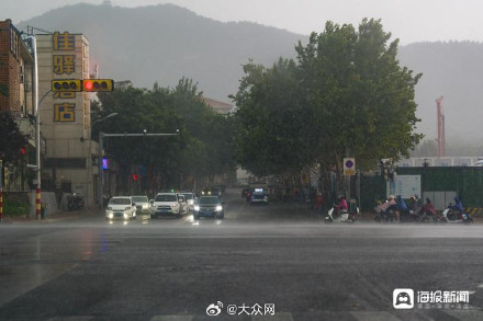 台风杜苏芮开始影响山东 山东已有1035乡镇出现降水 台风杜苏芮开始影响山东 山东已有1035乡镇出现降水