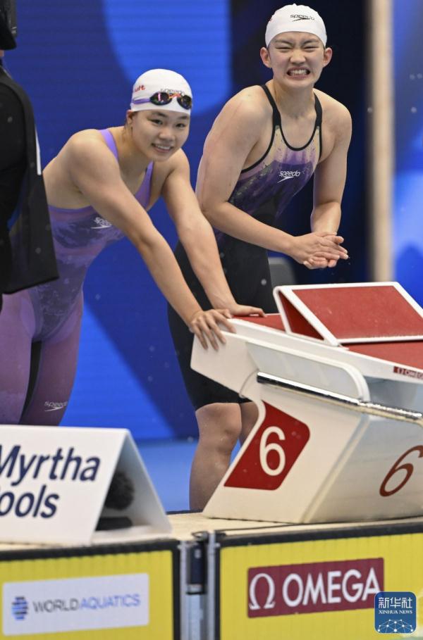 游泳世锦赛｜女子4x200米自由泳接力：澳大利亚队破世界纪录夺冠 中国队获季军
