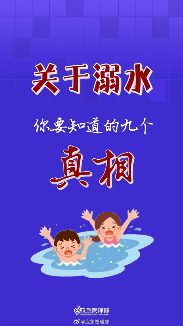 关于溺水,要知道这九个真相! 关于溺水,要知道这九个真相!