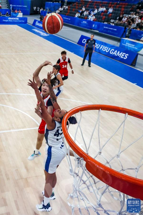 成都大运会 | 篮球：中国女队取得“开门红”