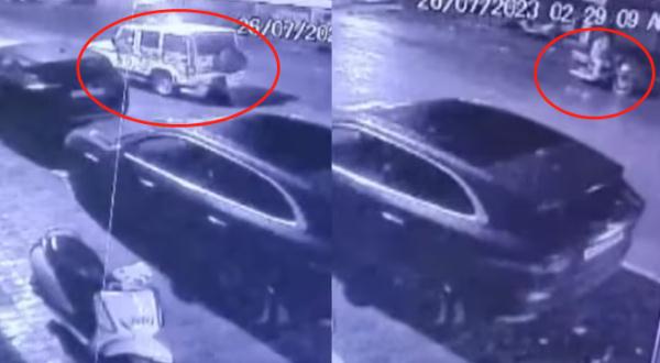 印度男子发现自行车半夜被盗后报案 调监控后才知被警察骑走