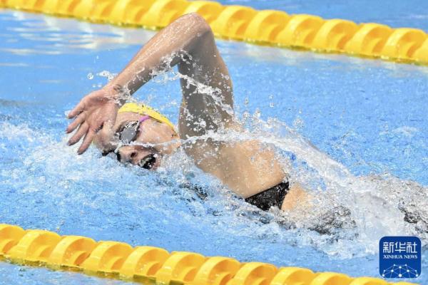 游泳世锦赛｜女子4x200米自由泳接力：澳大利亚队破世界纪录夺冠 中国队获季军