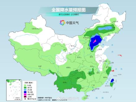京津冀鲁豫晋将有极端强降雨致灾风险高 专家解释京津冀降水为何如此极端