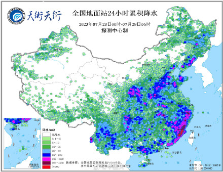 一张图看台风杜苏芮降水有多猛
