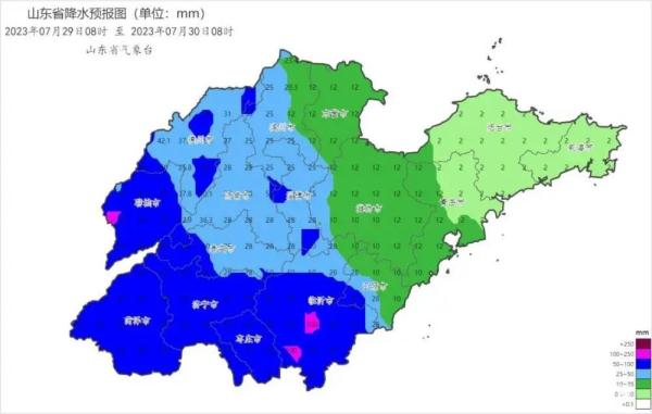 “杜苏芮”持续影响！山东继续发布暴雨黄色预警！10市今天大到暴雨局部大暴雨