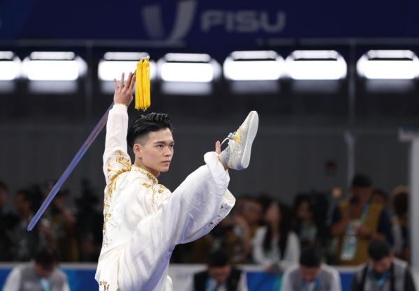 成都大运会 | 武术项目男子太极剑赛况