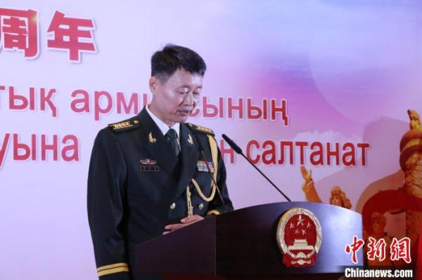 中国驻哈萨克斯坦大使馆举行庆祝建军96周年招待会