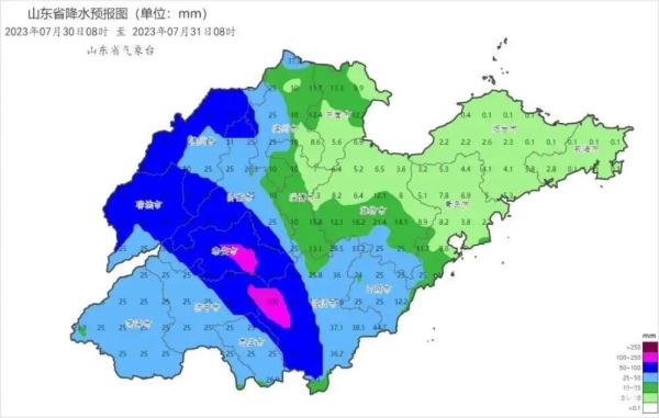 “杜苏芮”持续影响！山东继续发布暴雨黄色预警！10市今天大到暴雨局部大暴雨