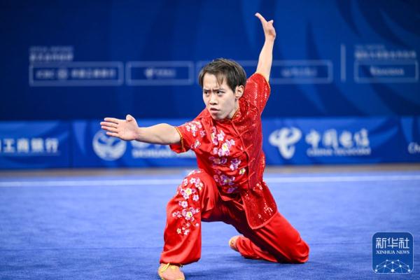 成都大运会丨男子长拳：中国选手金哲典夺金