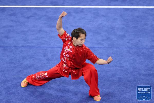 成都大运会丨男子长拳：中国选手金哲典夺金