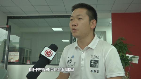 贵阳一修理厂半夜被撬门，奔驰车被拖走！拖车人：我们不是偷