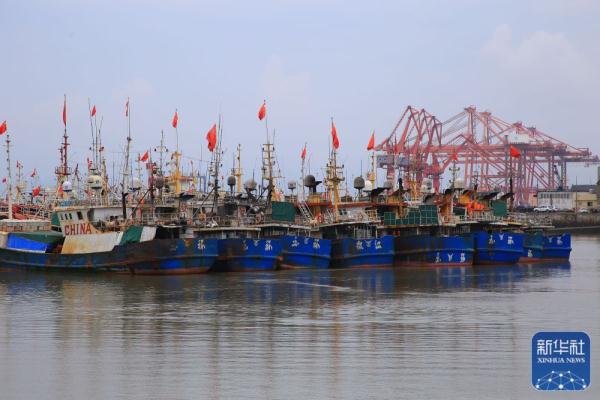 浙江:防御台风“卡努” 渔船推迟开捕 浙江:防御台风“卡努” 渔船推迟开捕