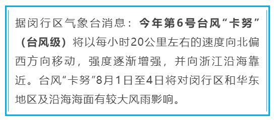 最新！“卡努”升级为强台风级，路径调整较大、移速明显减慢！上海迪士尼公告→