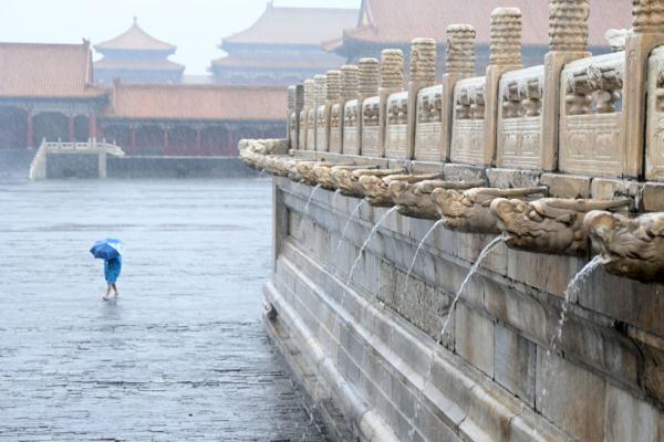 故宫600年不积水？记者实地探访故宫排水