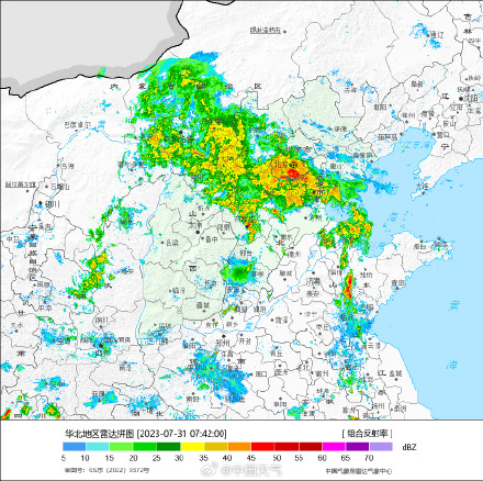 保定强降雨还在持续 局地降雨量已破极值