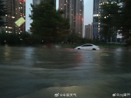 保定强降雨还在持续 局地降雨量已破极值